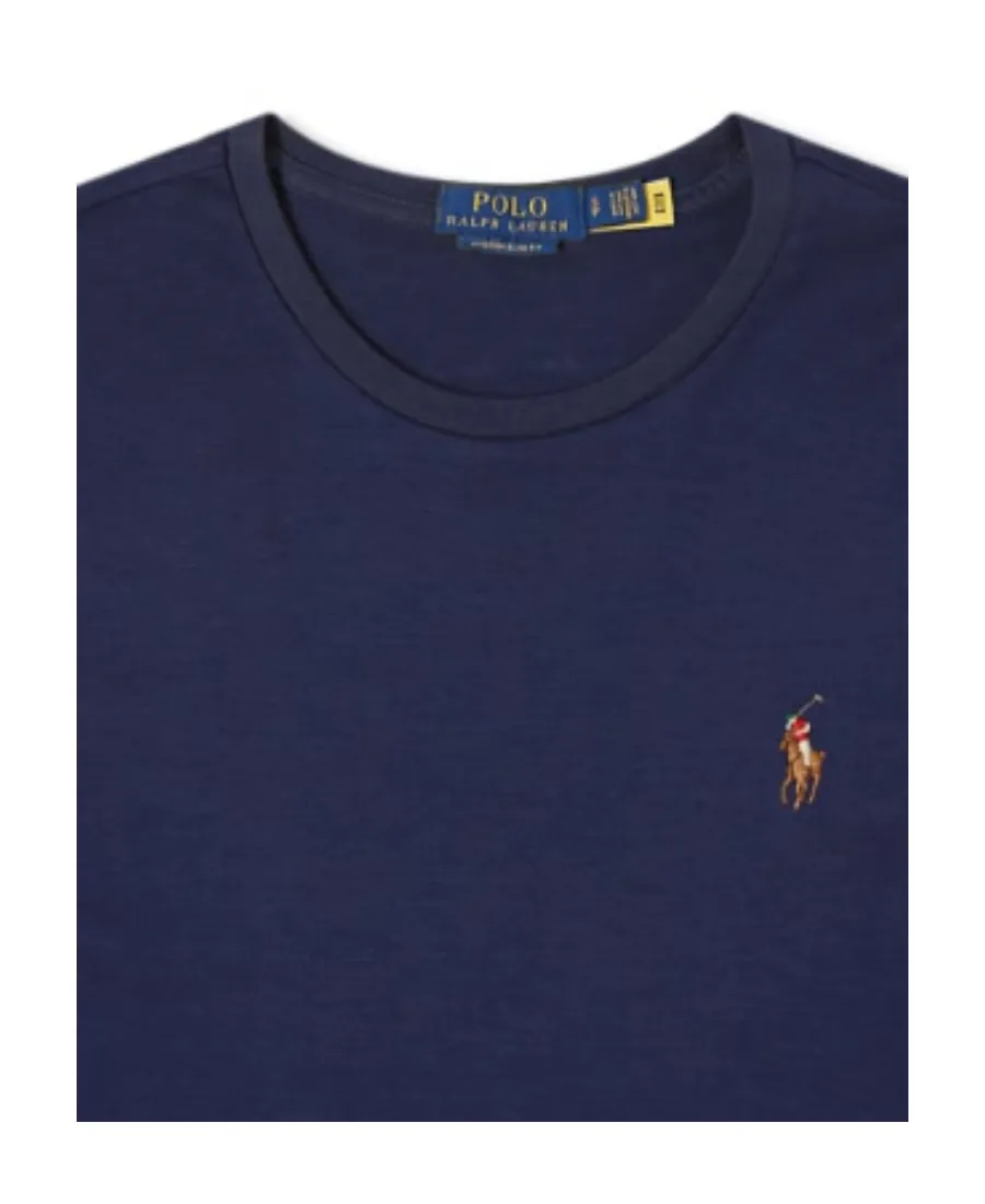 Logo Embroidered Crewneck T-Shirt