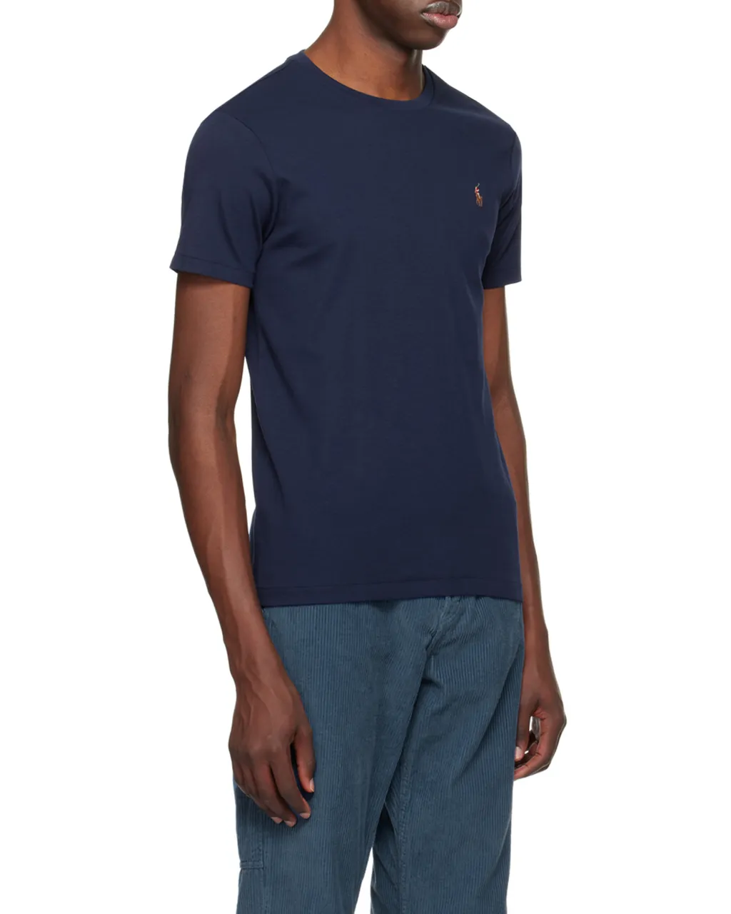 Logo Embroidered Crewneck T-Shirt