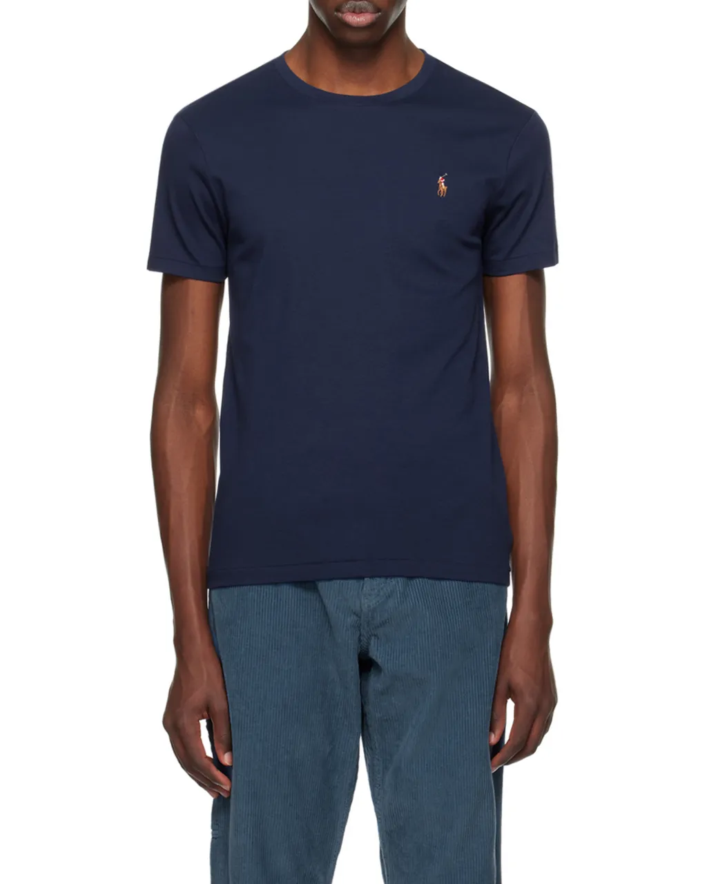 Logo Embroidered Crewneck T-Shirt