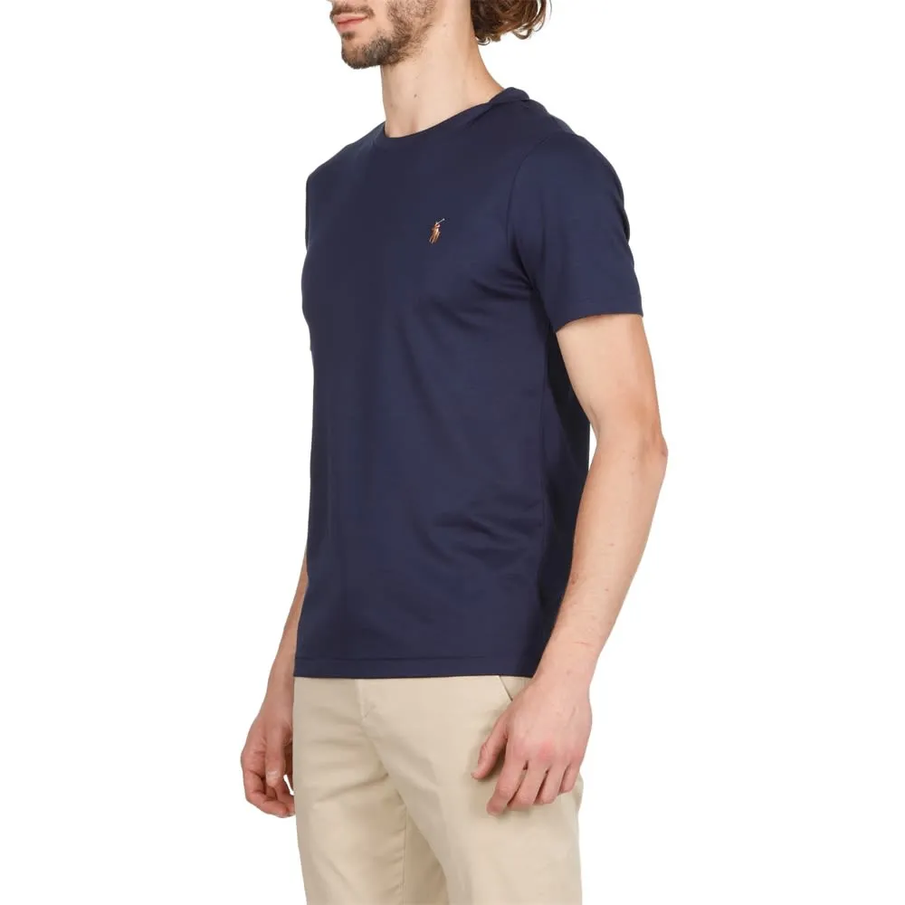Logo Embroidered Crewneck T-Shirt