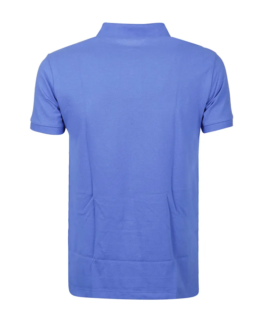 Logo Embroidered Short-Sleeved Polo Shirt