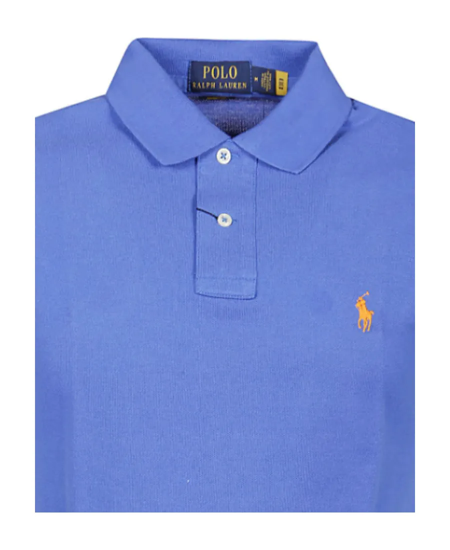 Logo Embroidered Short-Sleeved Polo Shirt