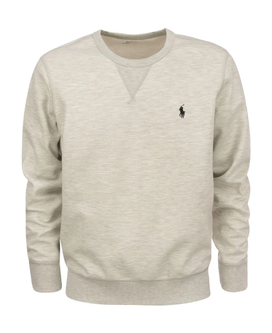 Pony Embroidered Crewneck Sweatshirt