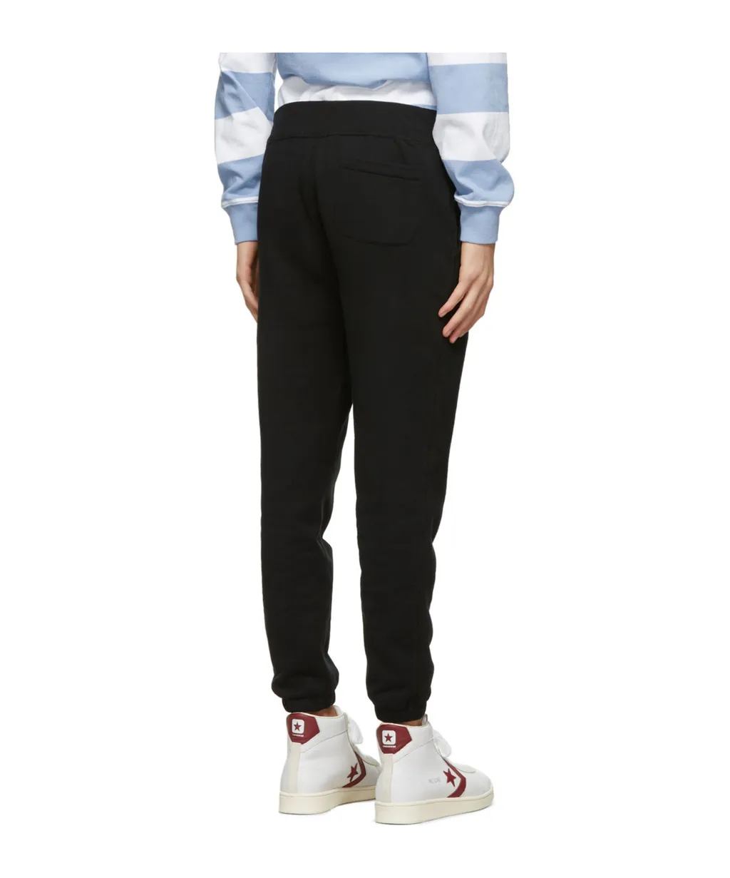 Pony Embroidered Drawstring Sweatpants