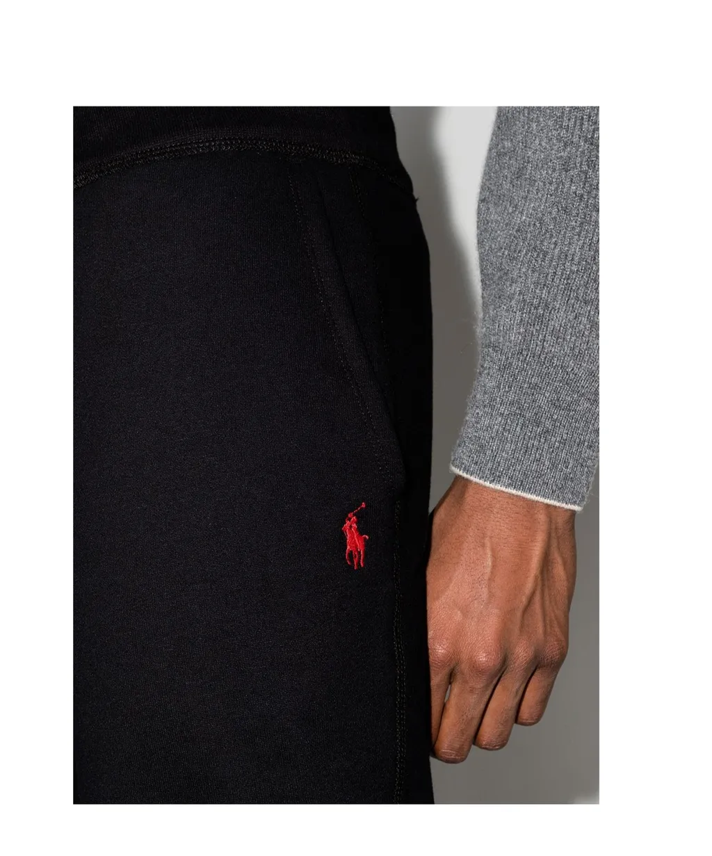 Pony Embroidered Drawstring Sweatpants