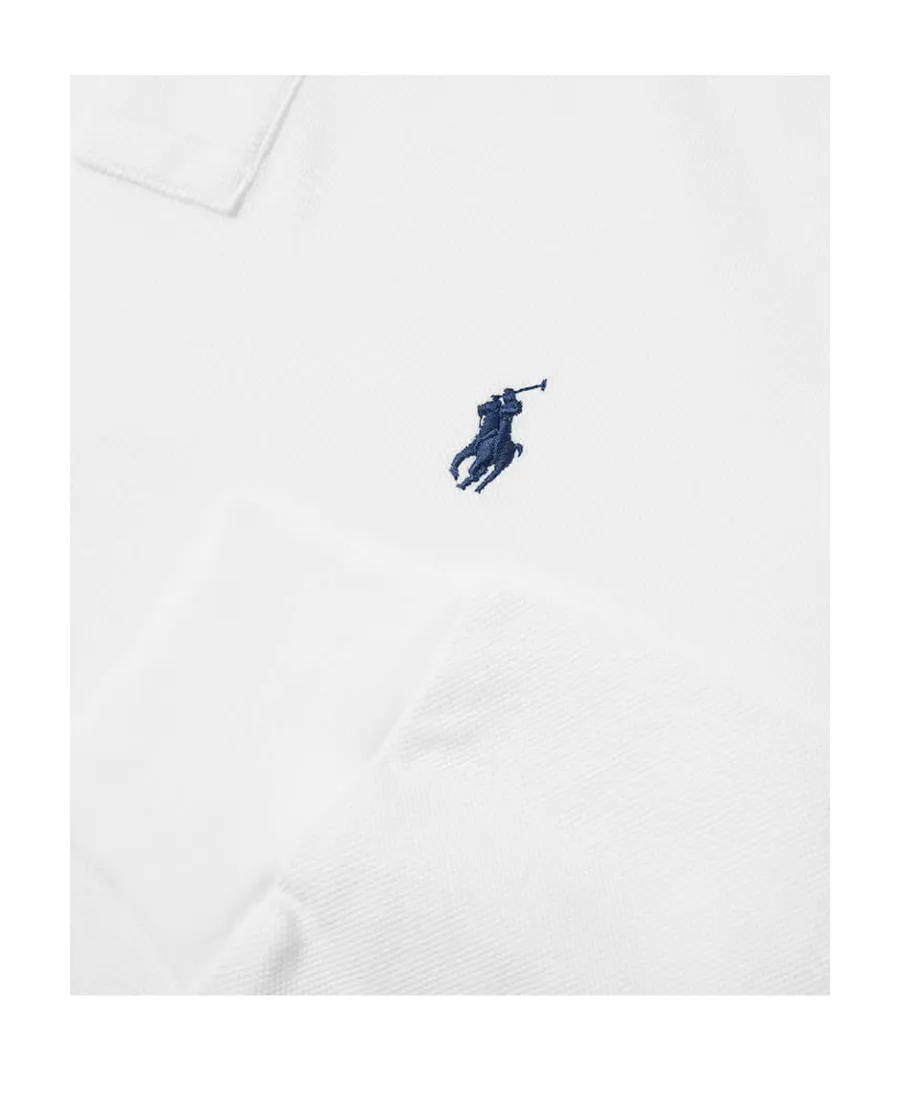 Pony Embroidered Long-Sleeved Polo Shirt