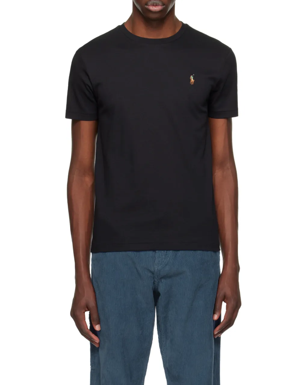 Logo Embroidered Crewneck T-Shirt