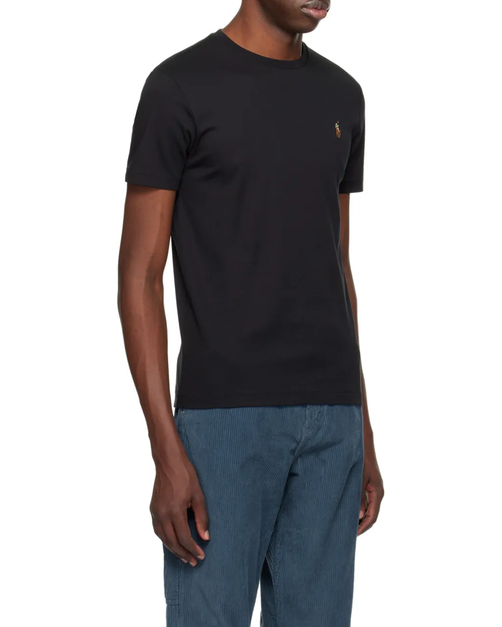 Logo Embroidered Crewneck T-Shirt