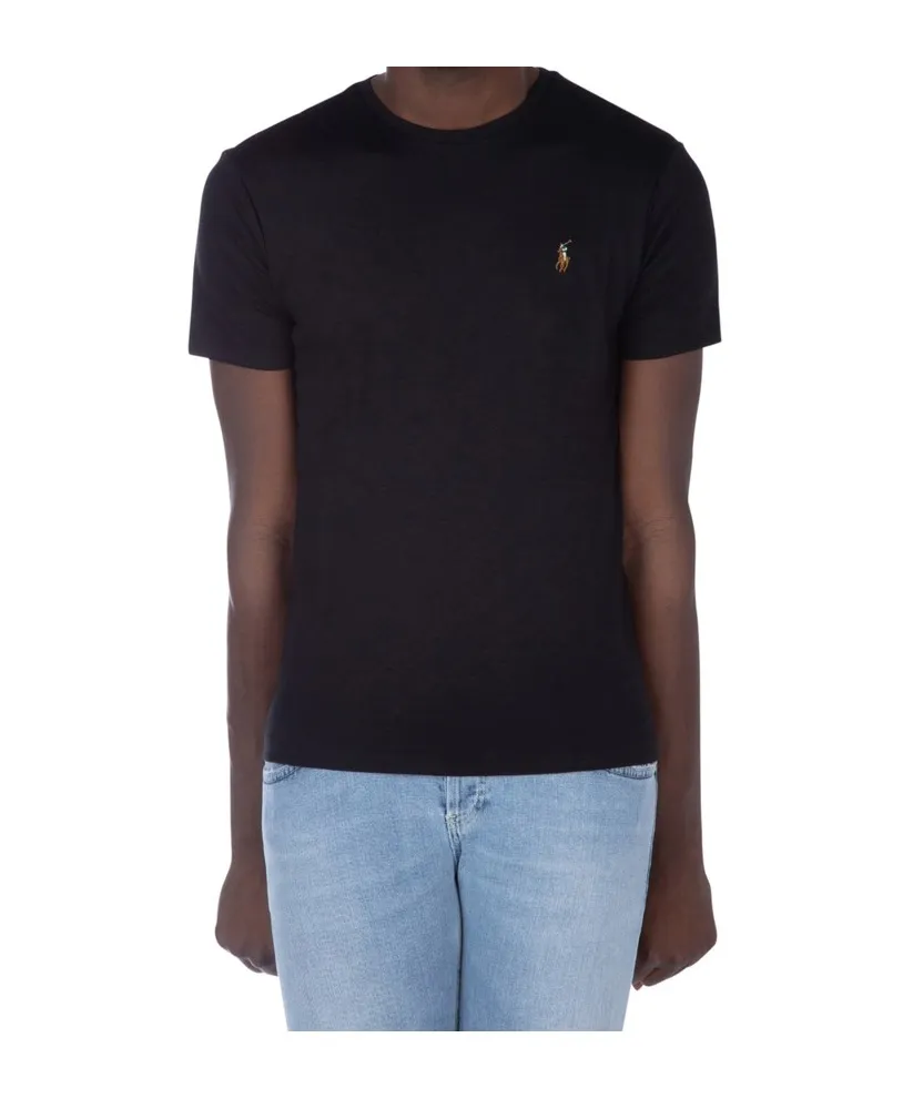 Logo Embroidered Crewneck T-Shirt