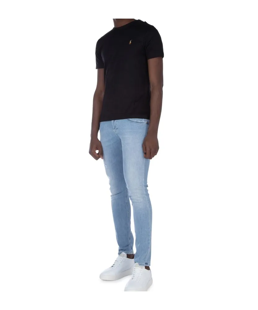 Logo Embroidered Crewneck T-Shirt