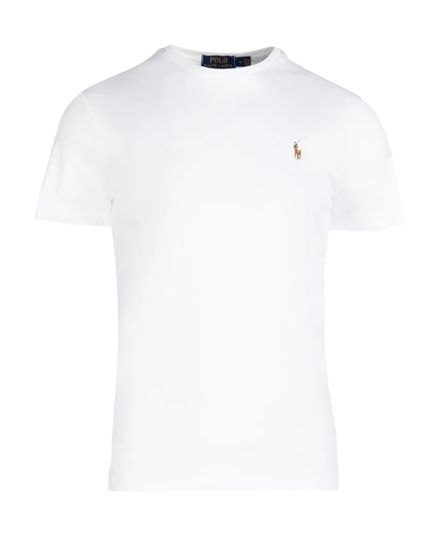 Logo Embroidered Crewneck T-Shirt