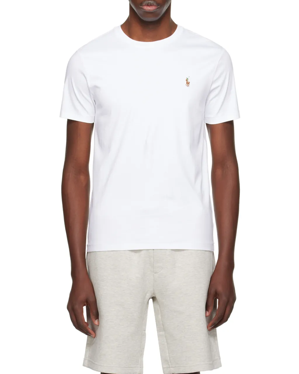 Logo Embroidered Crewneck T-Shirt