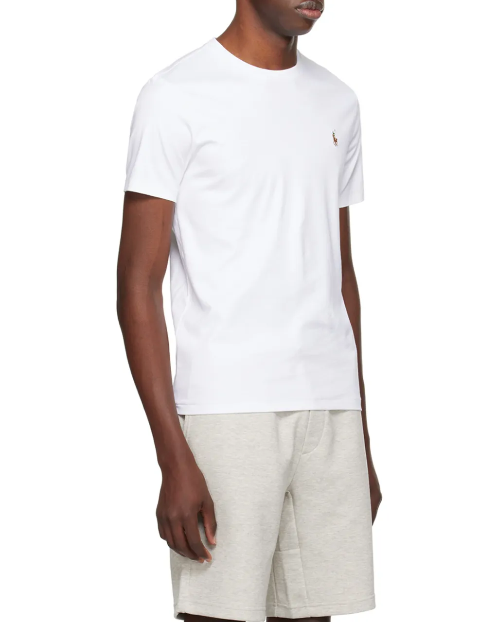 Logo Embroidered Crewneck T-Shirt