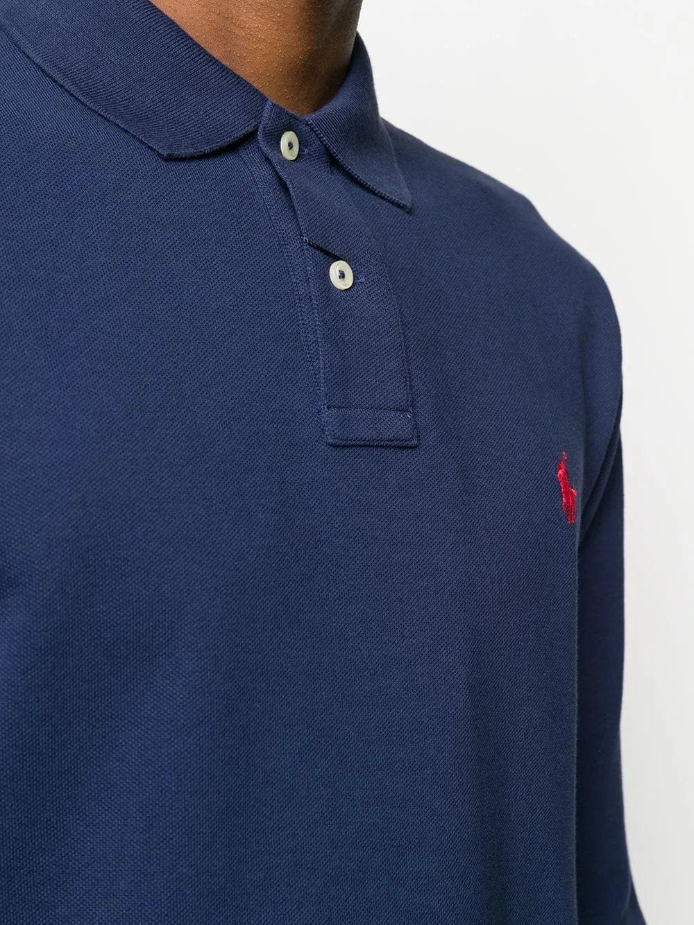 Polo Pony Long Sleeve Polo Shirt