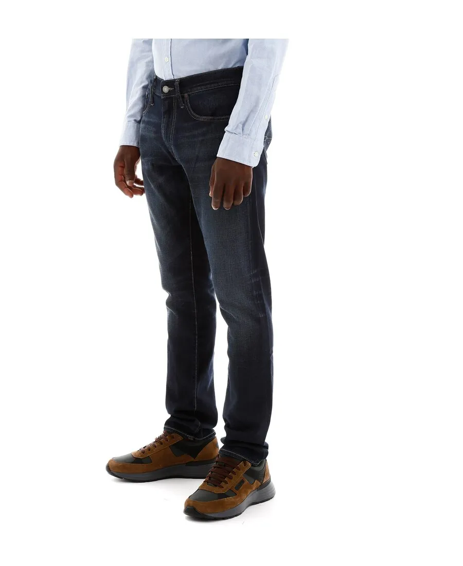 Sullivan Logo Patch Slim-Fit Jeans