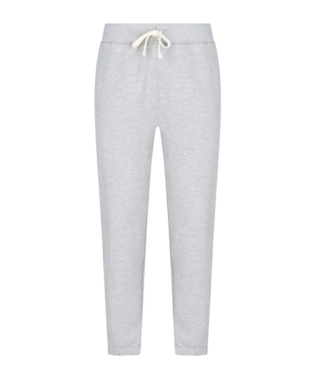 Logo Embroidered Drawstring Sweatpants