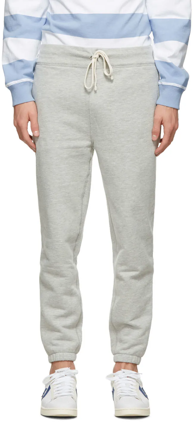 Logo Embroidered Drawstring Sweatpants