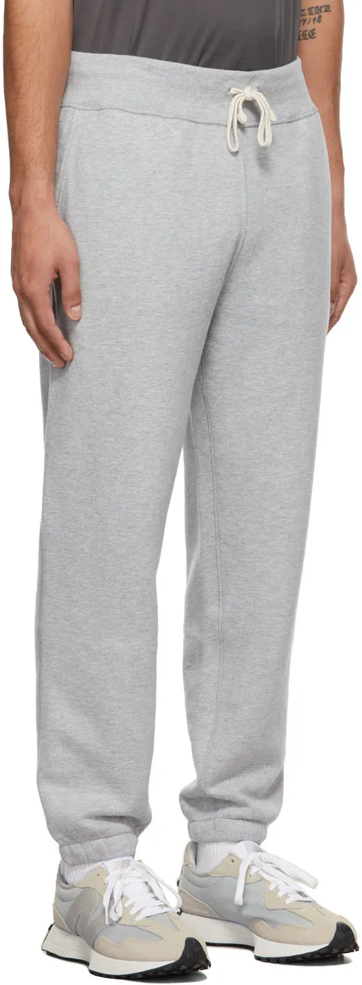 Logo Embroidered Drawstring Sweatpants