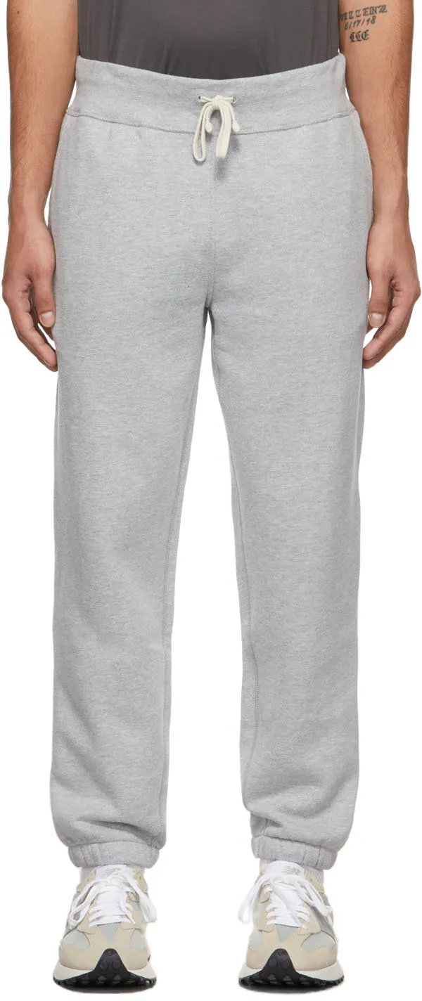 Logo Embroidered Drawstring Sweatpants