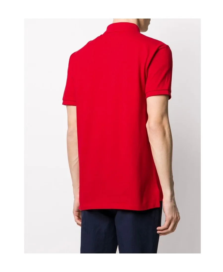 Logo Embroidered Polo Shirt
