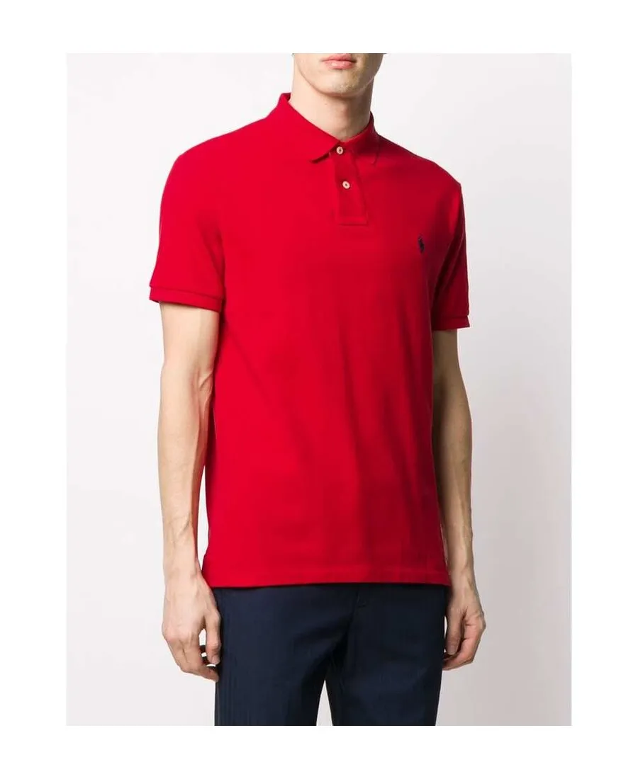 Logo Embroidered Polo Shirt