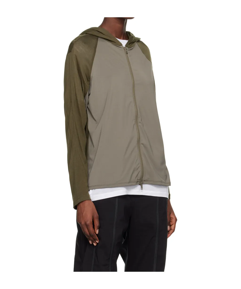 Zipper Hooded Sweatshirt