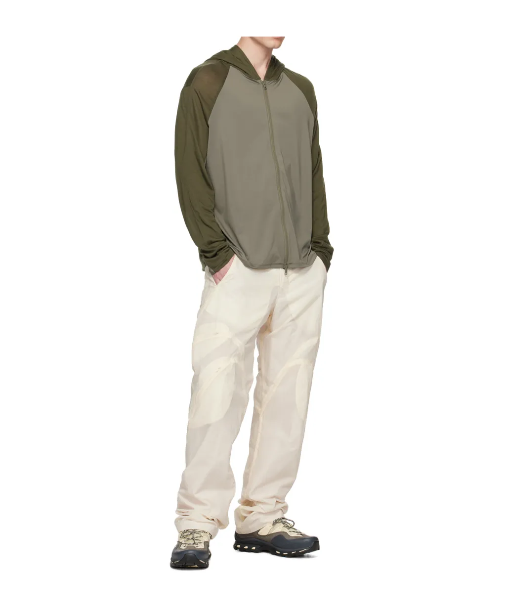Zipper Hooded Sweatshirt