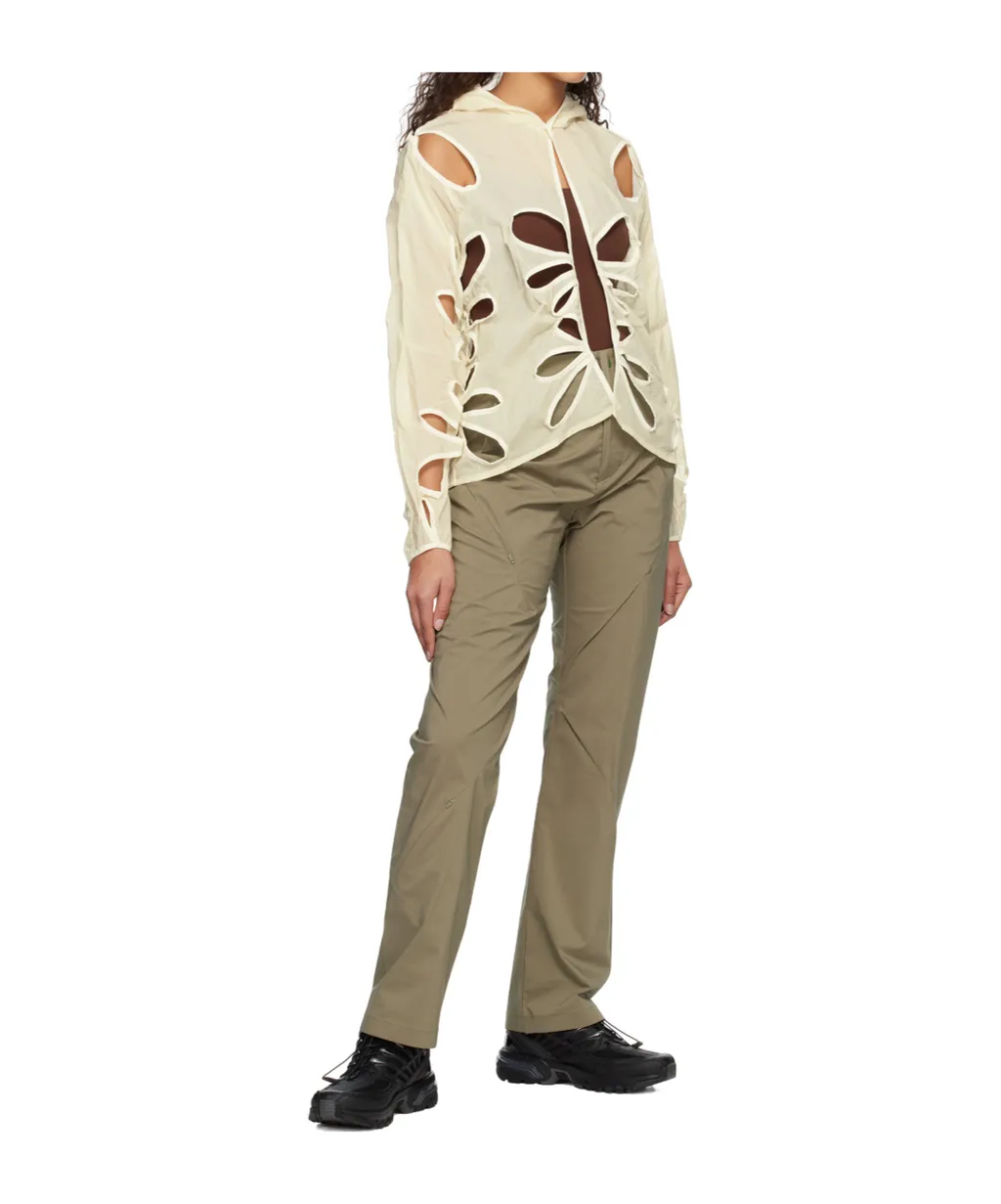 Taffeta Patchwork Casual Pants