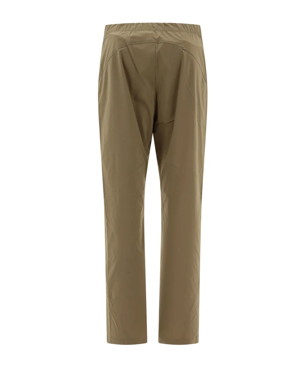 Pleated Zipper Casual Pants