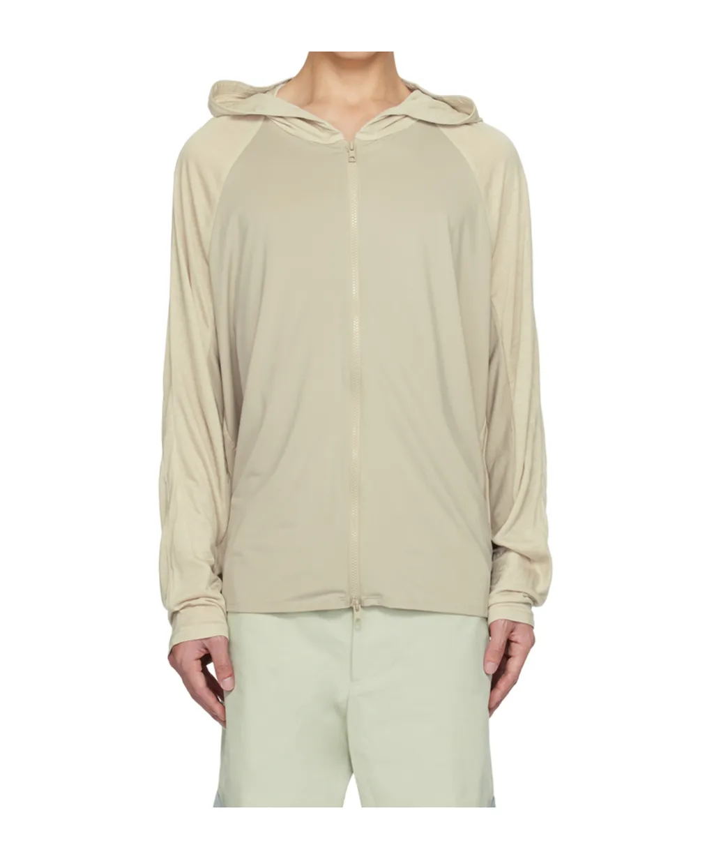 Hooded Long-Sleeve Casual Jacket