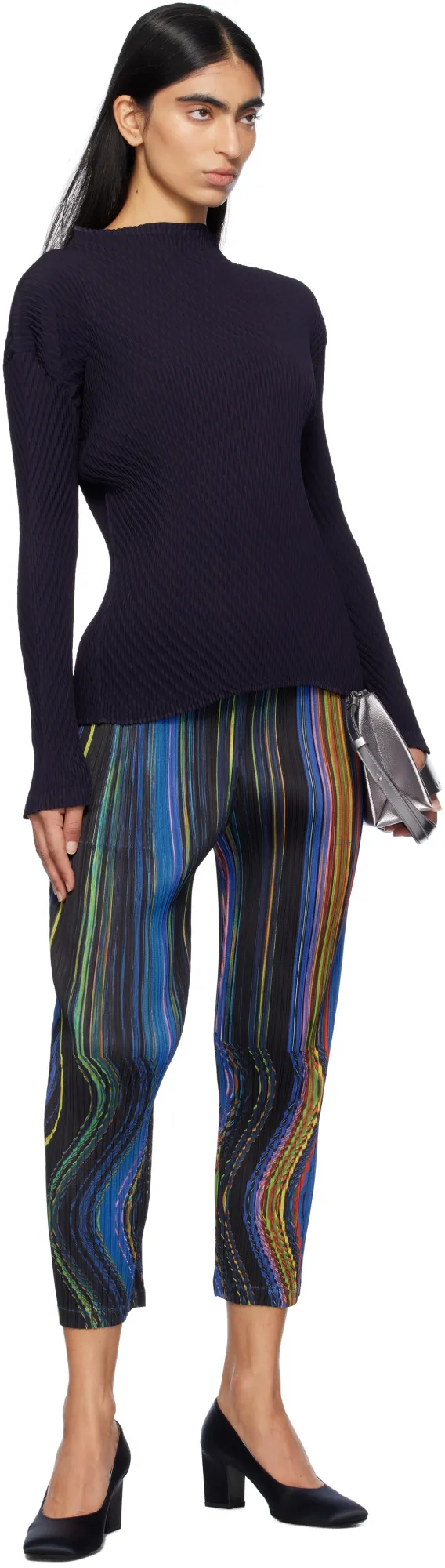 Wrap Elasticated Waistband Trousers