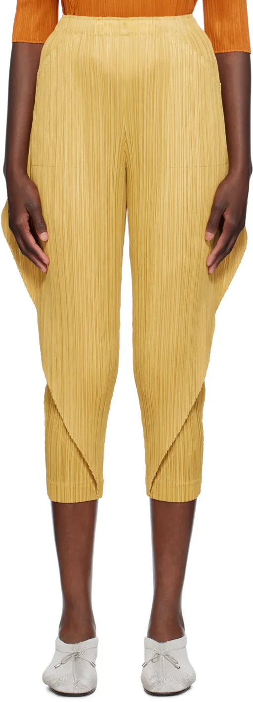 Pleated Detail Casual Pants