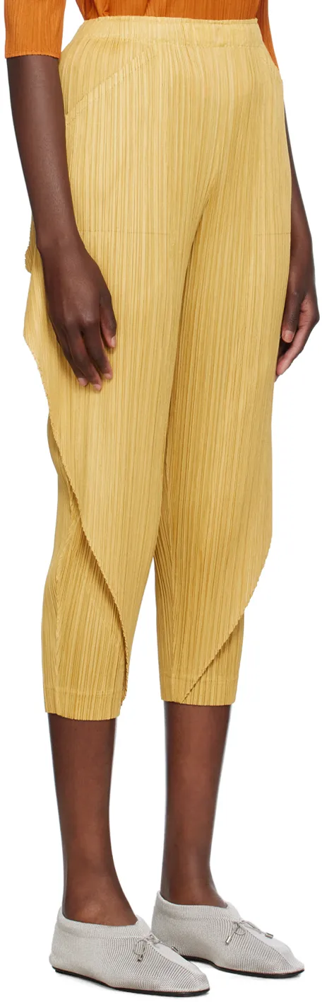 Pleated Detail Casual Pants