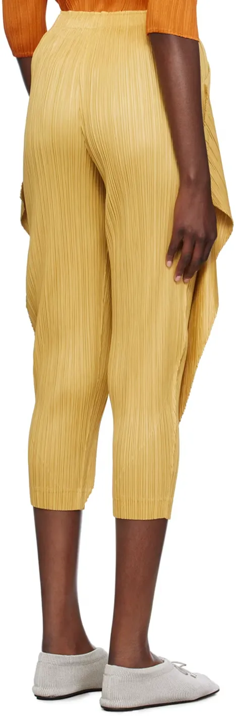 Pleated Detail Casual Pants