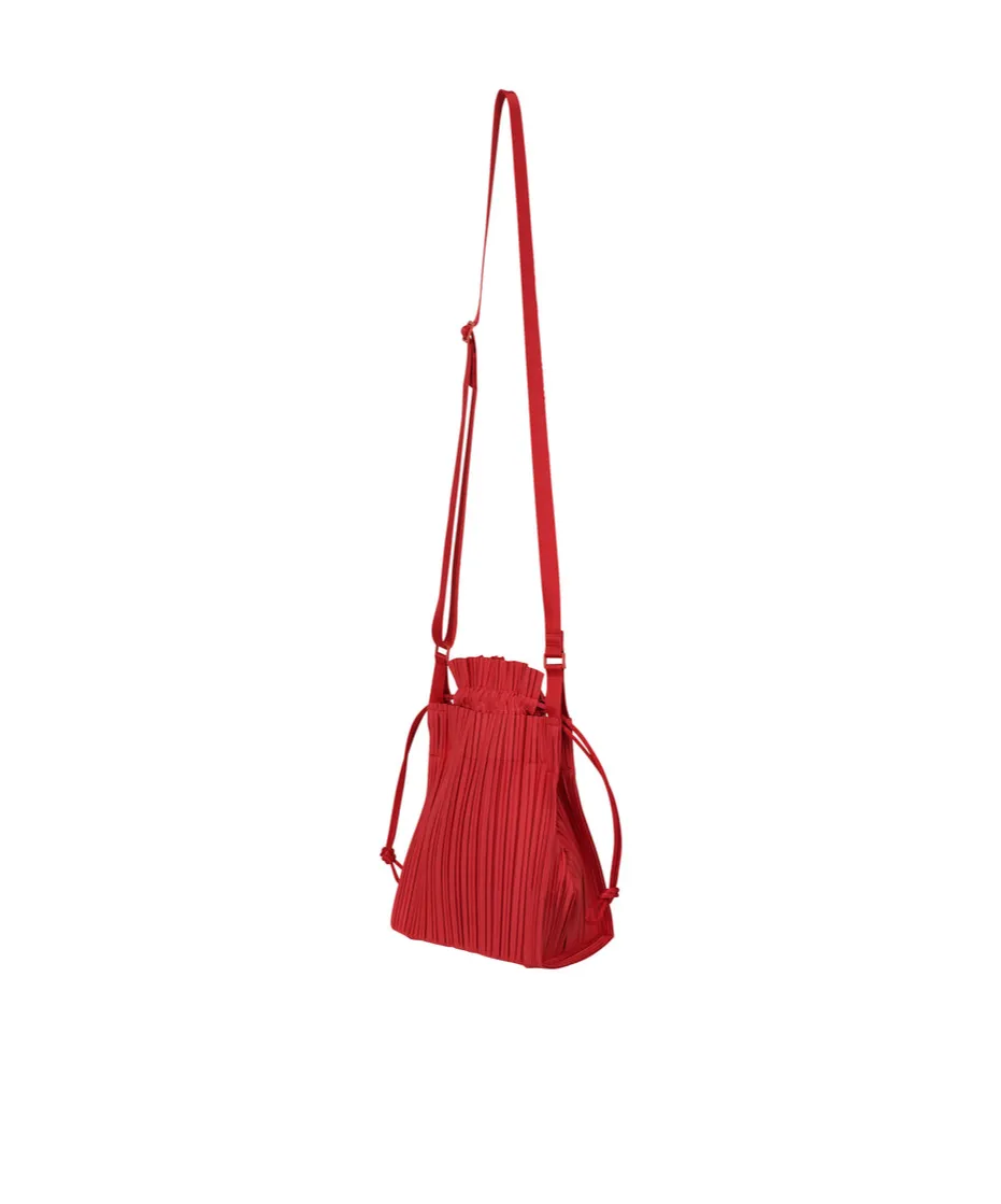 Square Pleats Cross Body Bag
