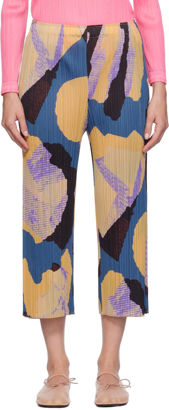 Pattern Printed Casual Pants