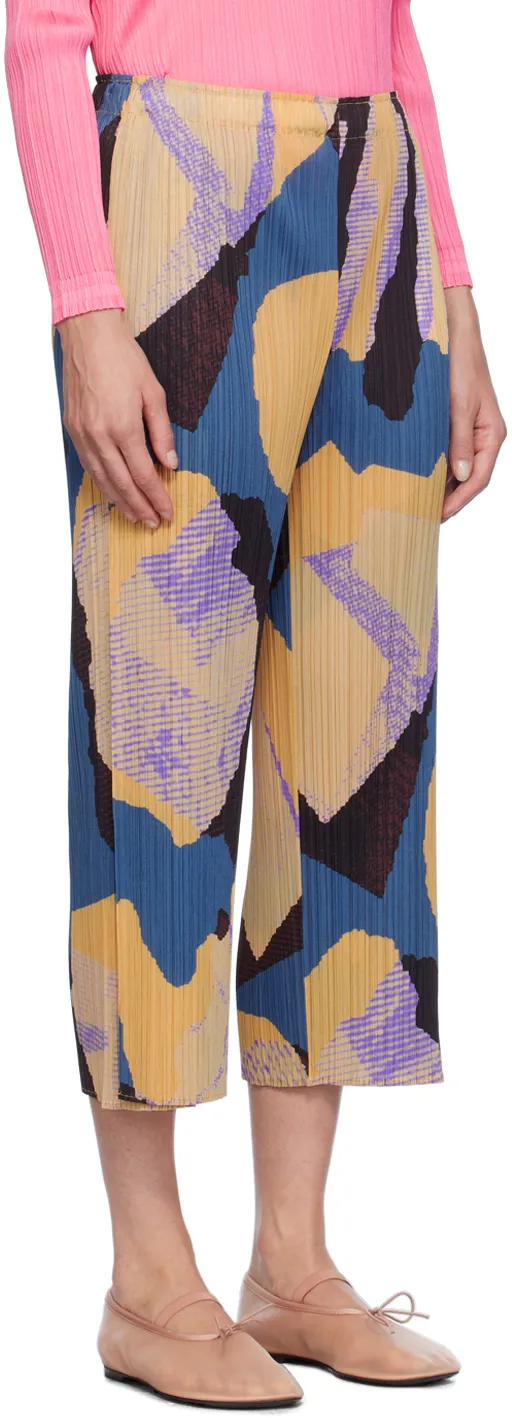 Pattern Printed Casual Pants