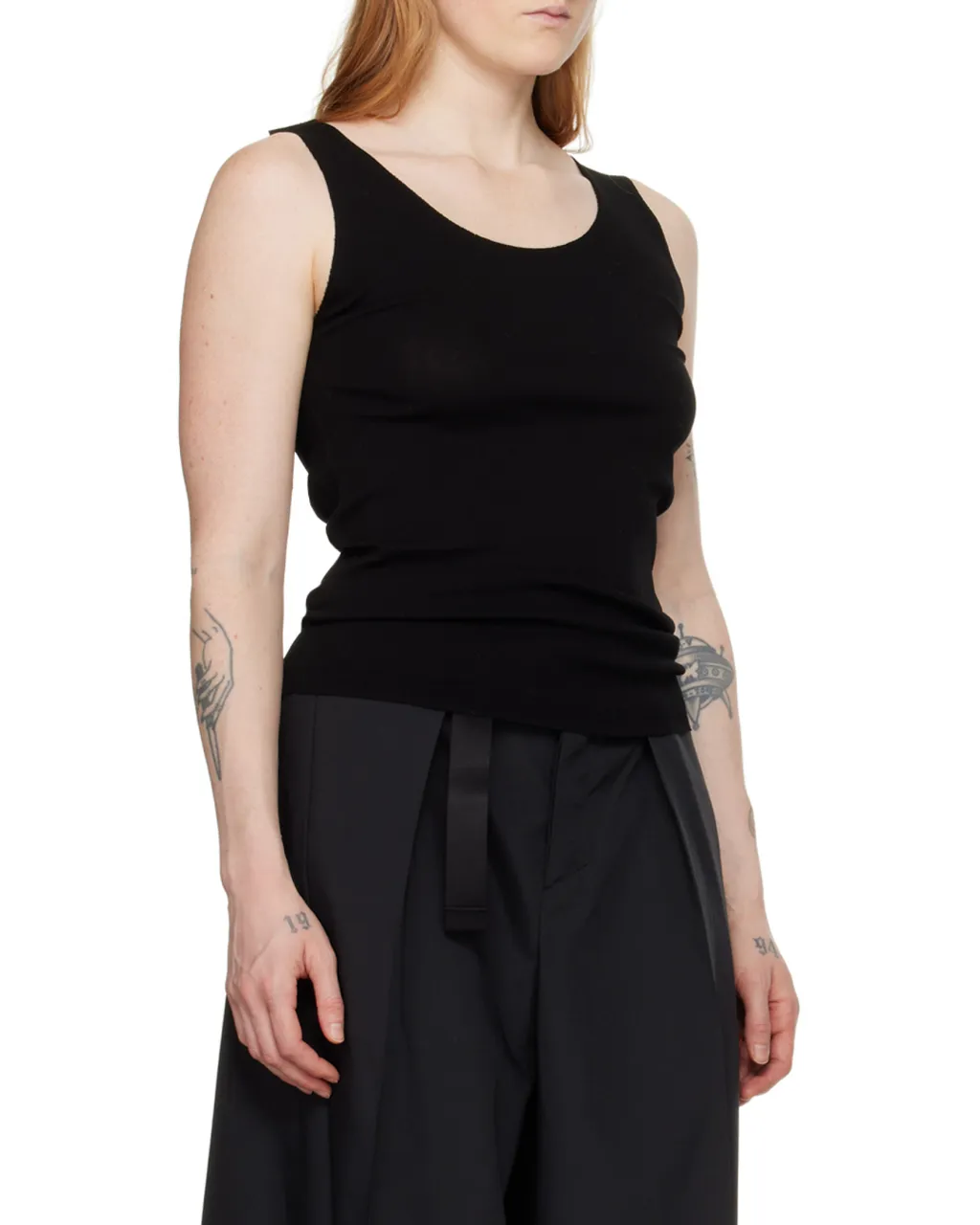 Rib Knitted Vest