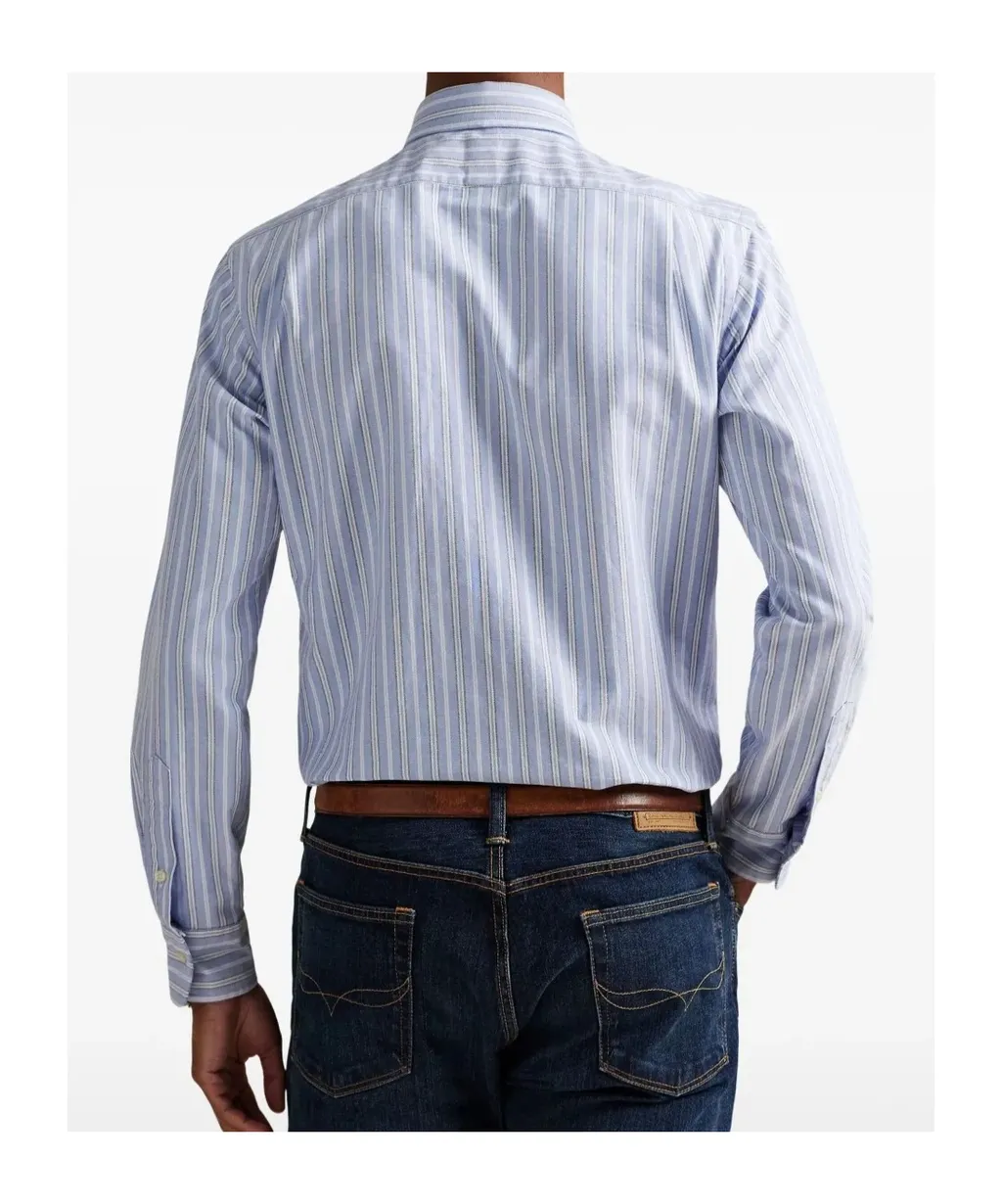 Striped Long-Sleeved Shirt