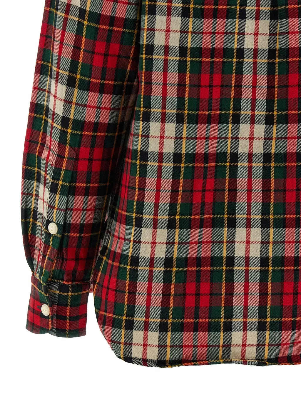 Relaxed Fit Plaid Twill Shirt
