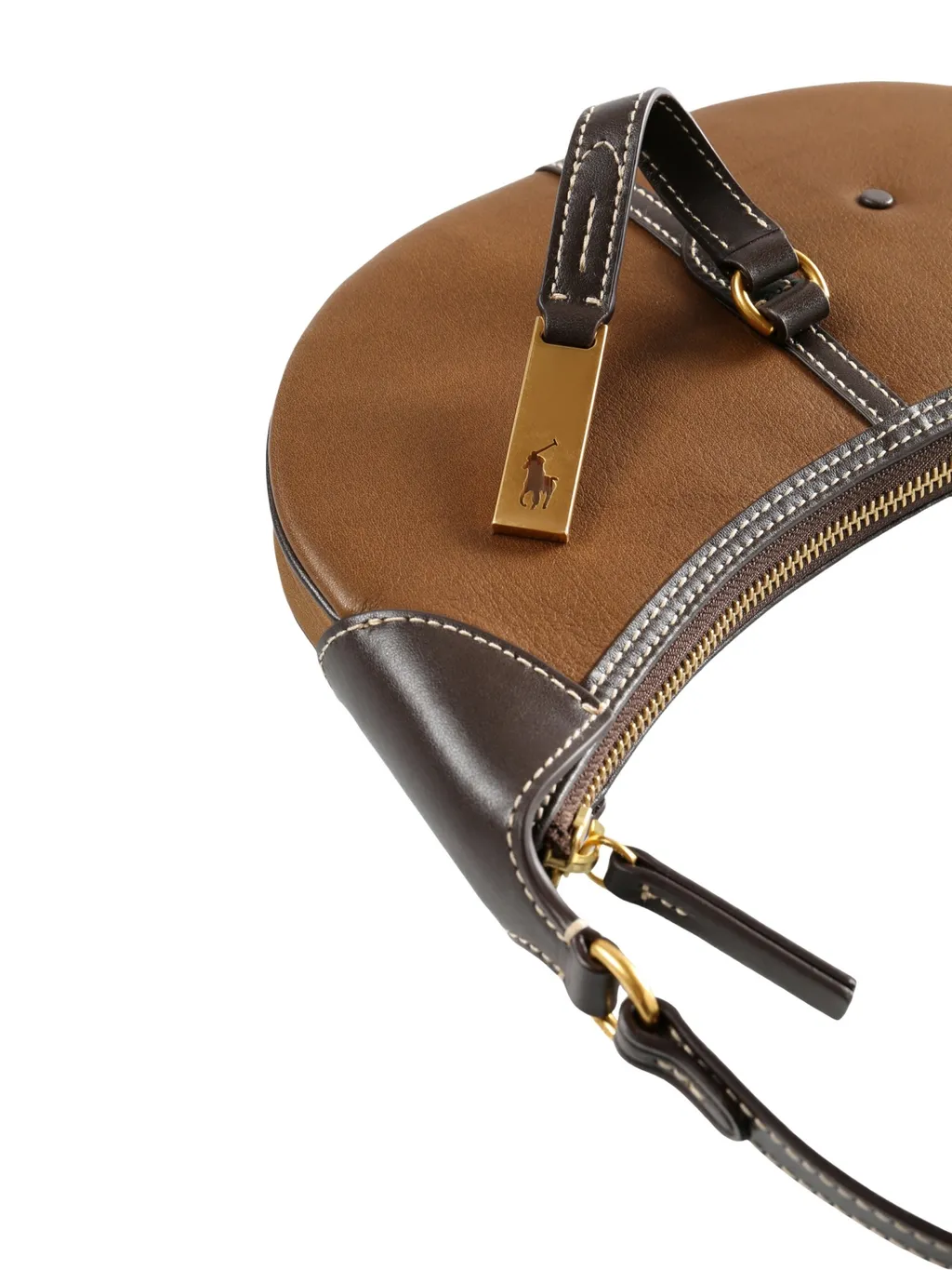 Mini Polo Id Contrast-Stitch Shoulder Bag