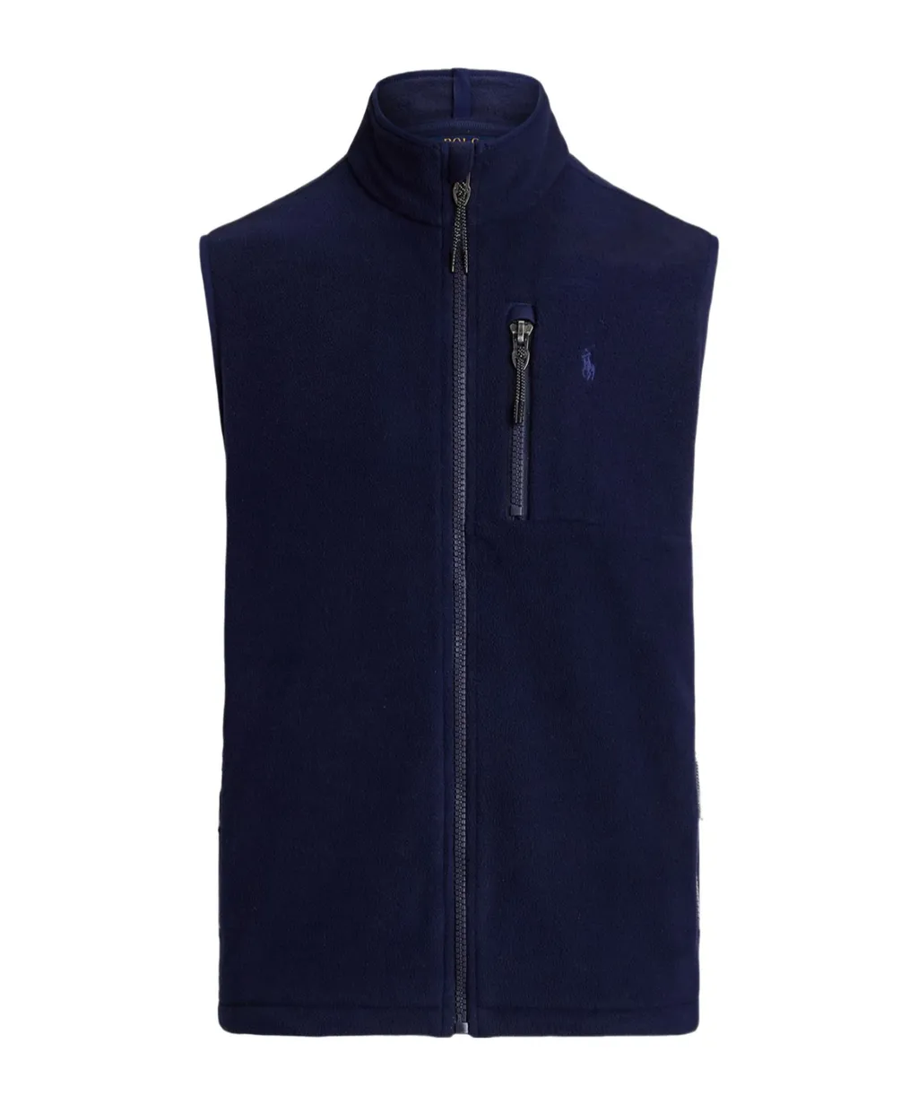 Zip-Up Sleeveless Gilet