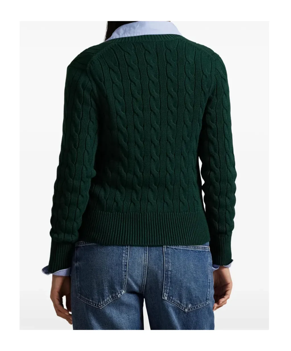 Cable-Knit Cardigan