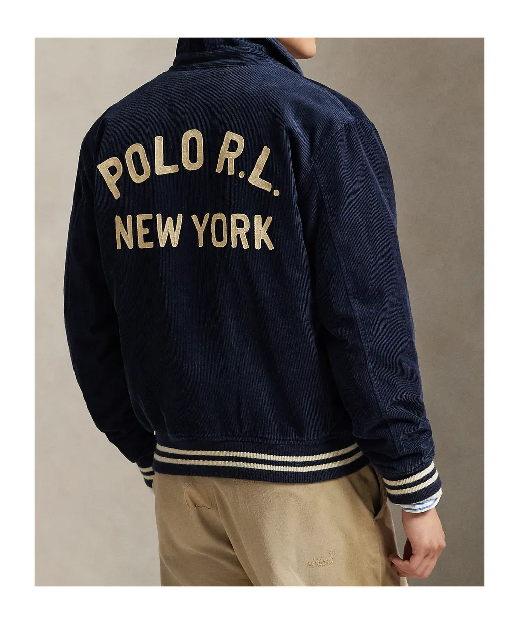 Corduroy Varsity Jacket