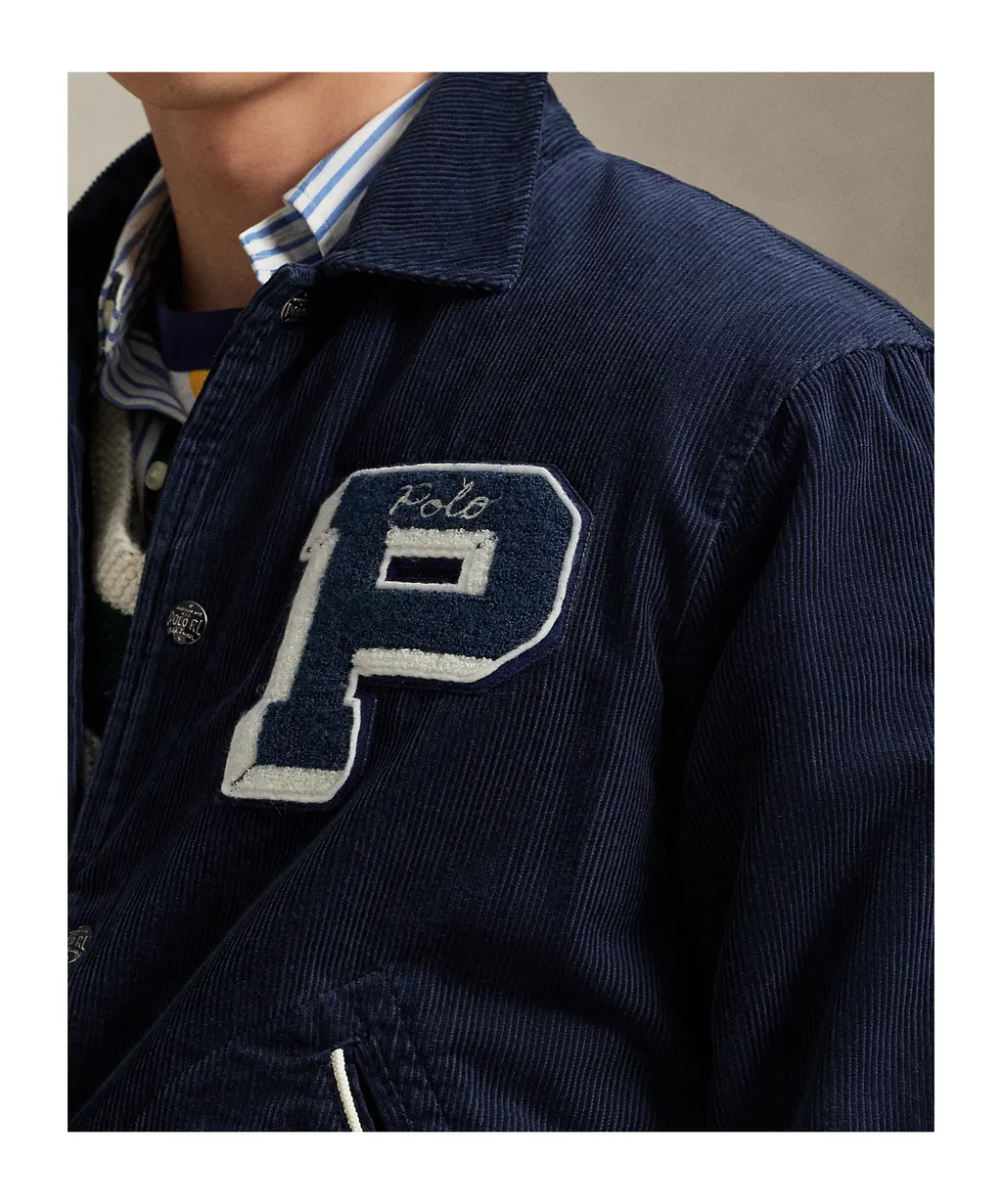 Corduroy Varsity Jacket