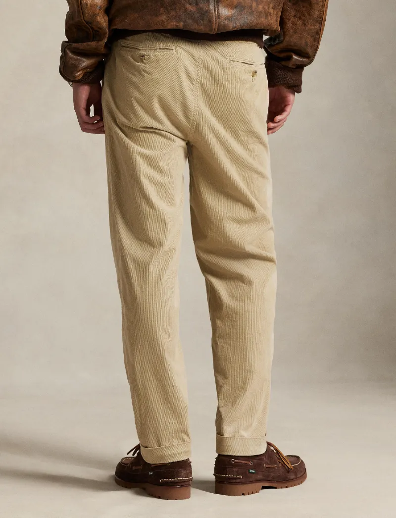 Drawstring Pleated Trousers