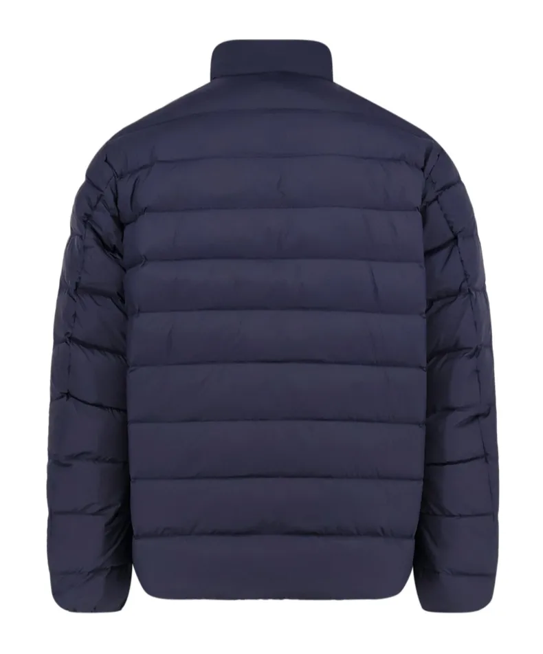 Quilted High-Neck Coat