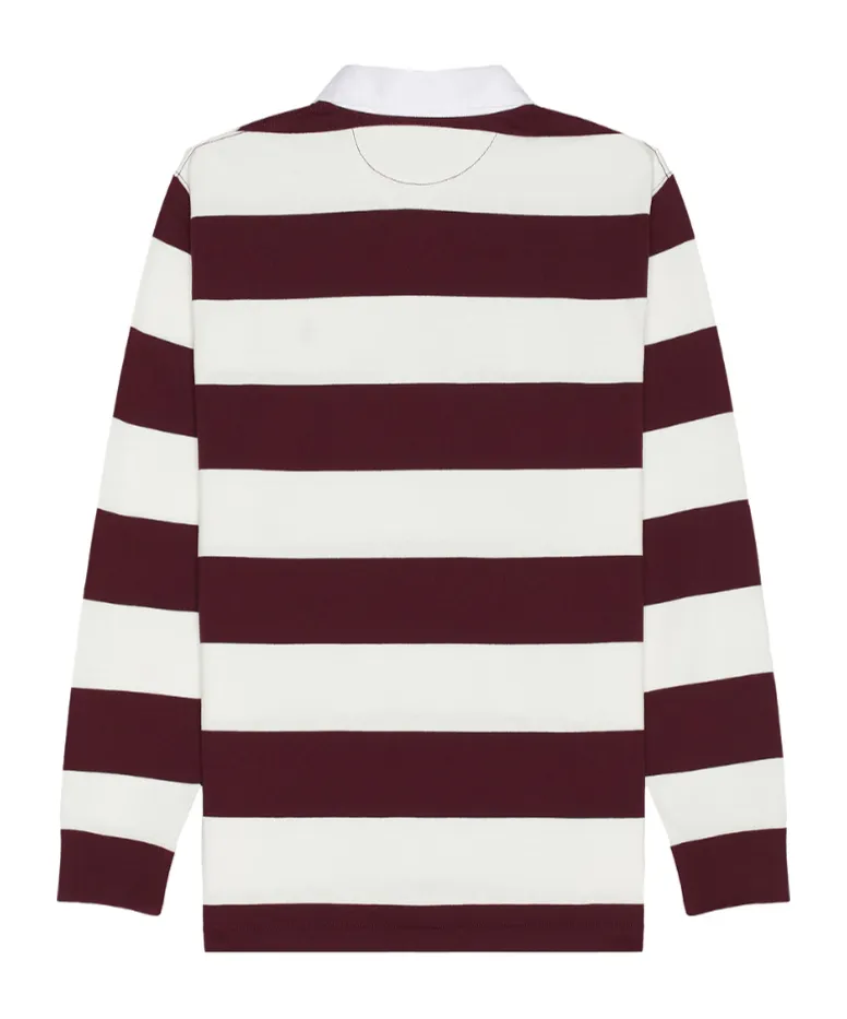 Pony Embroidered Striped Polo Shirt