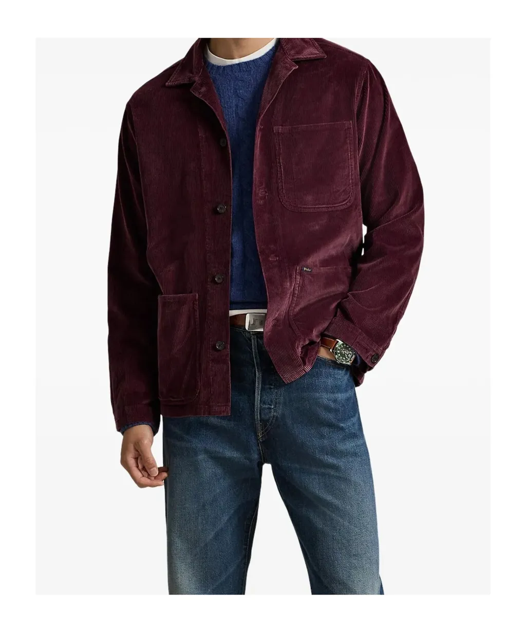 Corduroy Long-Sleeve Shirt