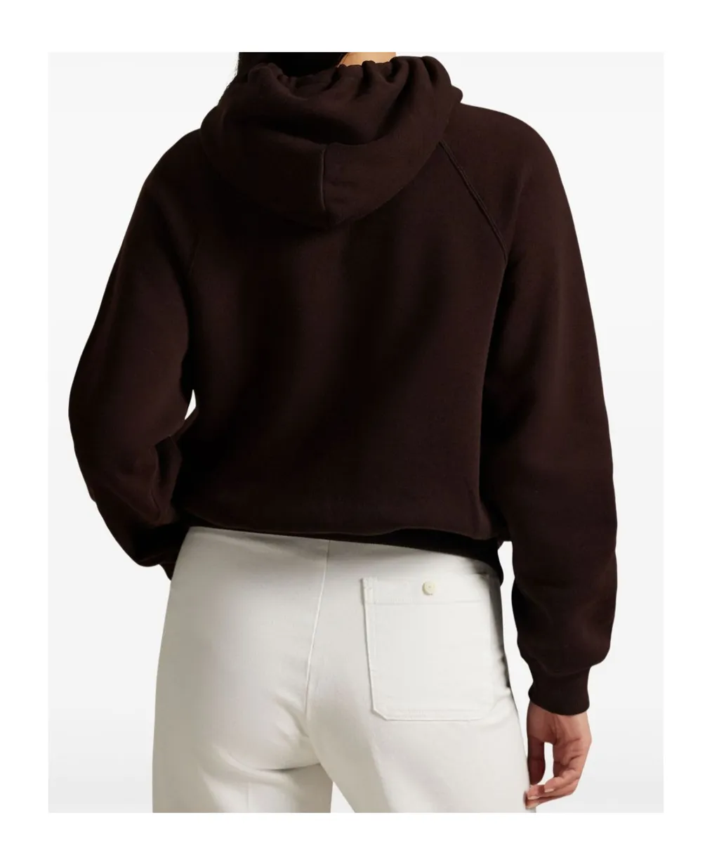 Polo Pony Embroidered Drawstring Hoodie